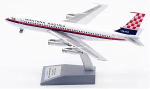 1 200 for Montana Austria Boeing B707-100 Simulated Passenger Aircraft Model Hand-Made Ornaments Miniatures Set