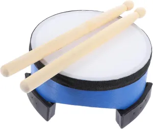 1 Set Floor Drum with Mallets Percussion Instrument for Music Learning Creativity and Rhythm Development for Performances and Celebrations