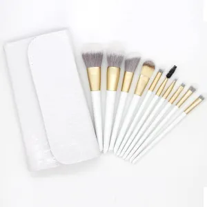 10 pieces of makeup brush set powder eye shadow brush soft hair beauty tools