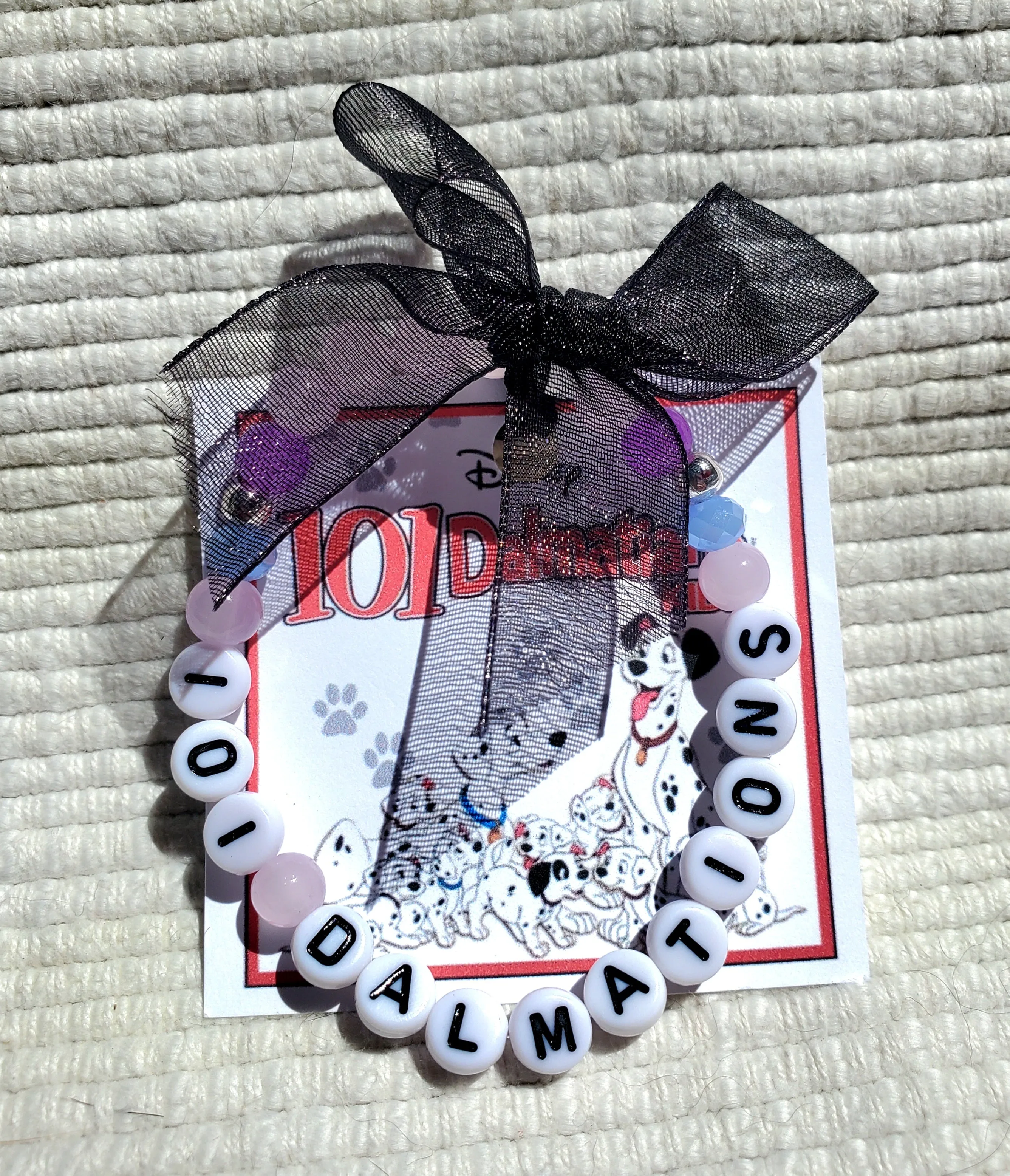 101 DALMATIANS "101 Dalmatians" Beaded Letter Bracelet