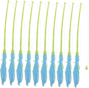 10pcs Boy Girl Fishing Poles Bath Fishing Game for Toddlers for Preschool Learning Boy Girl-Friendly Design for Endless Fun