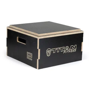 12" Stackable Wooden Plyo Box
