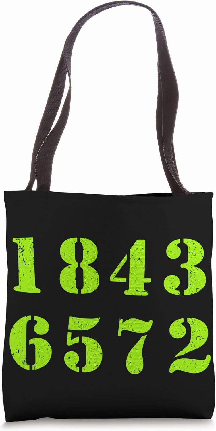 18436572 Firing Order Small Block Engine V8 Big Block Tote Bag