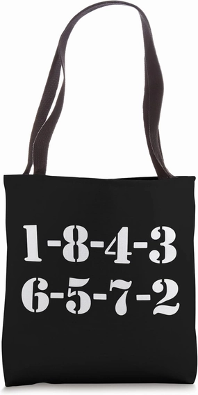 18436572 Firing Order Small Block Engine V8 Big Block Tote Bag