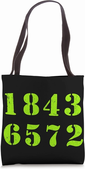 18436572 Firing Order Small Block Engine V8 Big Block Tote Bag