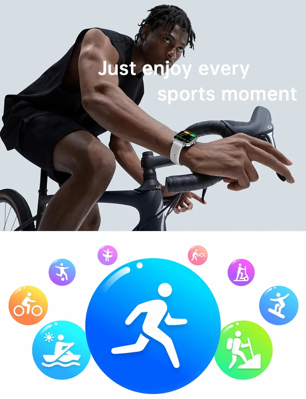 2024 2.01'' Smart Watch Bluetooth Call Play Music