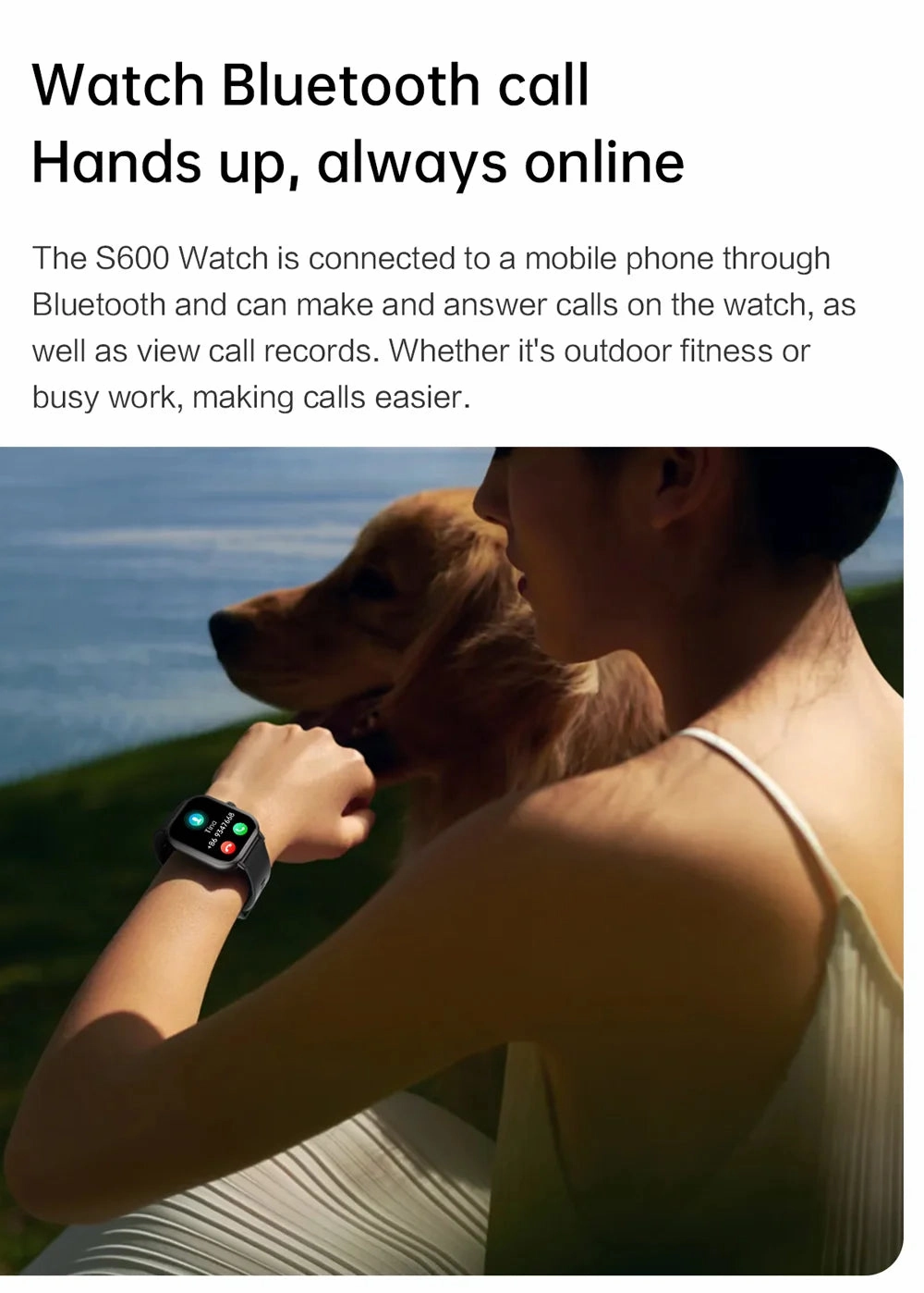 2024 2.01'' Smart Watch Bluetooth Call Play Music