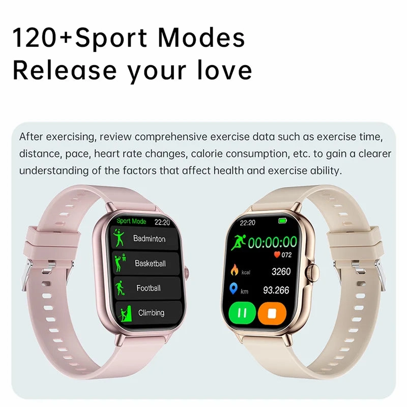 2024 2.01'' Smart Watch Bluetooth Call Play Music