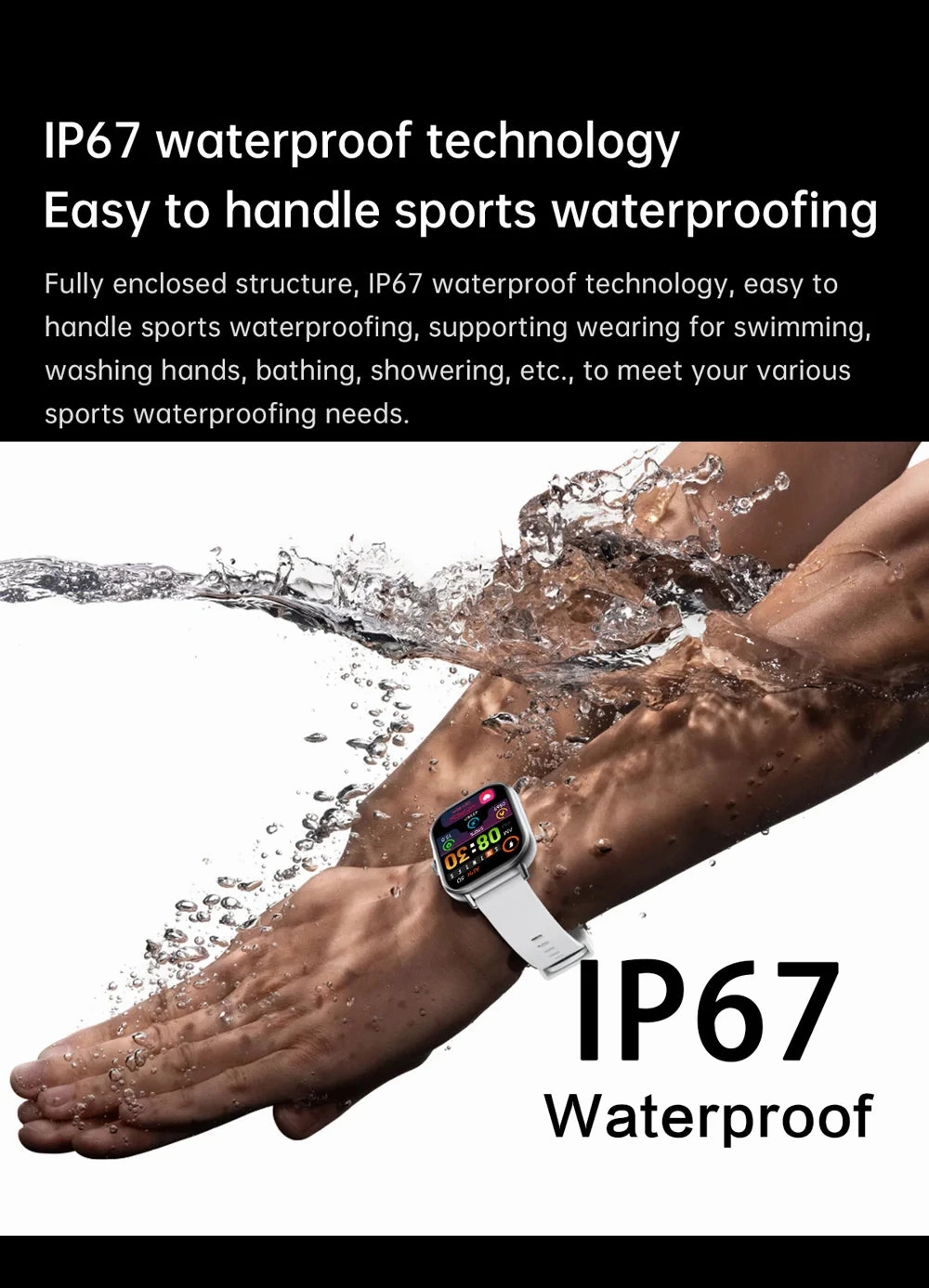 2024 2.01'' Smart Watch Bluetooth Call Play Music