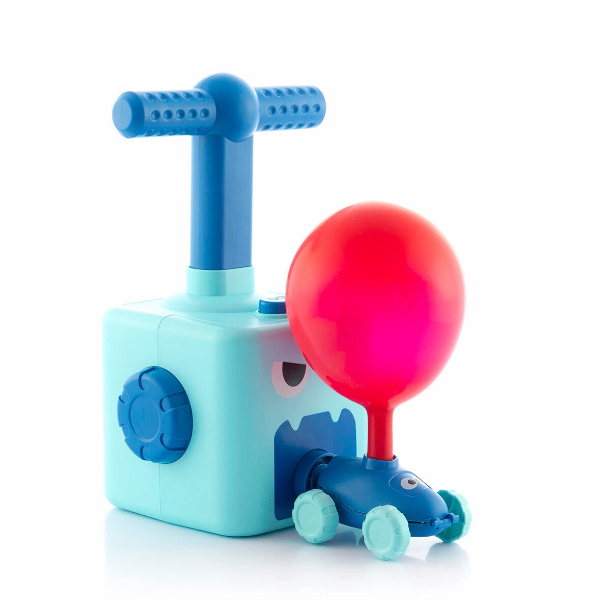2-in-1 Car and Balloon Launcher Toy Coyloon