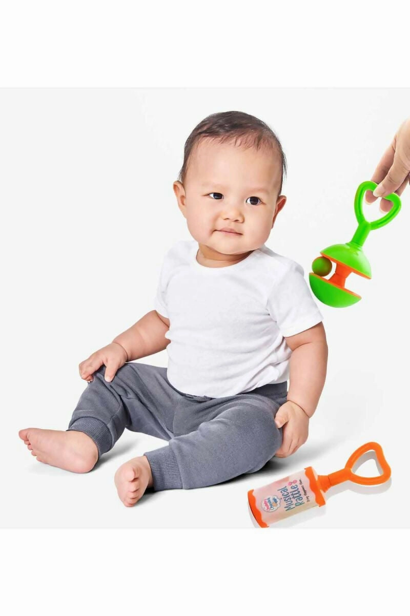 2 Piece Musical Rattle Set For Kids