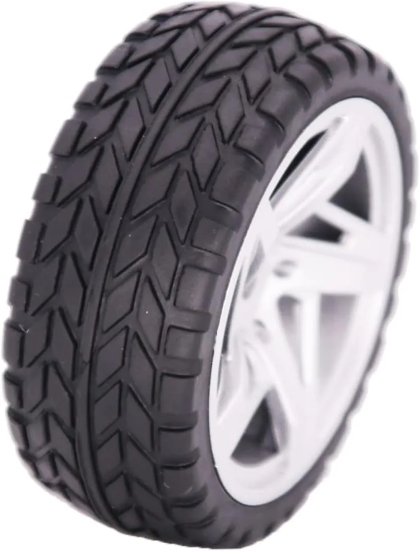 2pcs Metal Wheel Rims for Crawler Accessories High Wear-Resistant Hub Upgrade Parts Easy to Install Lightweight Portable for Road Racing