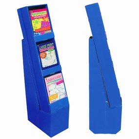 3-Slot Tower Display of Puzzle Books