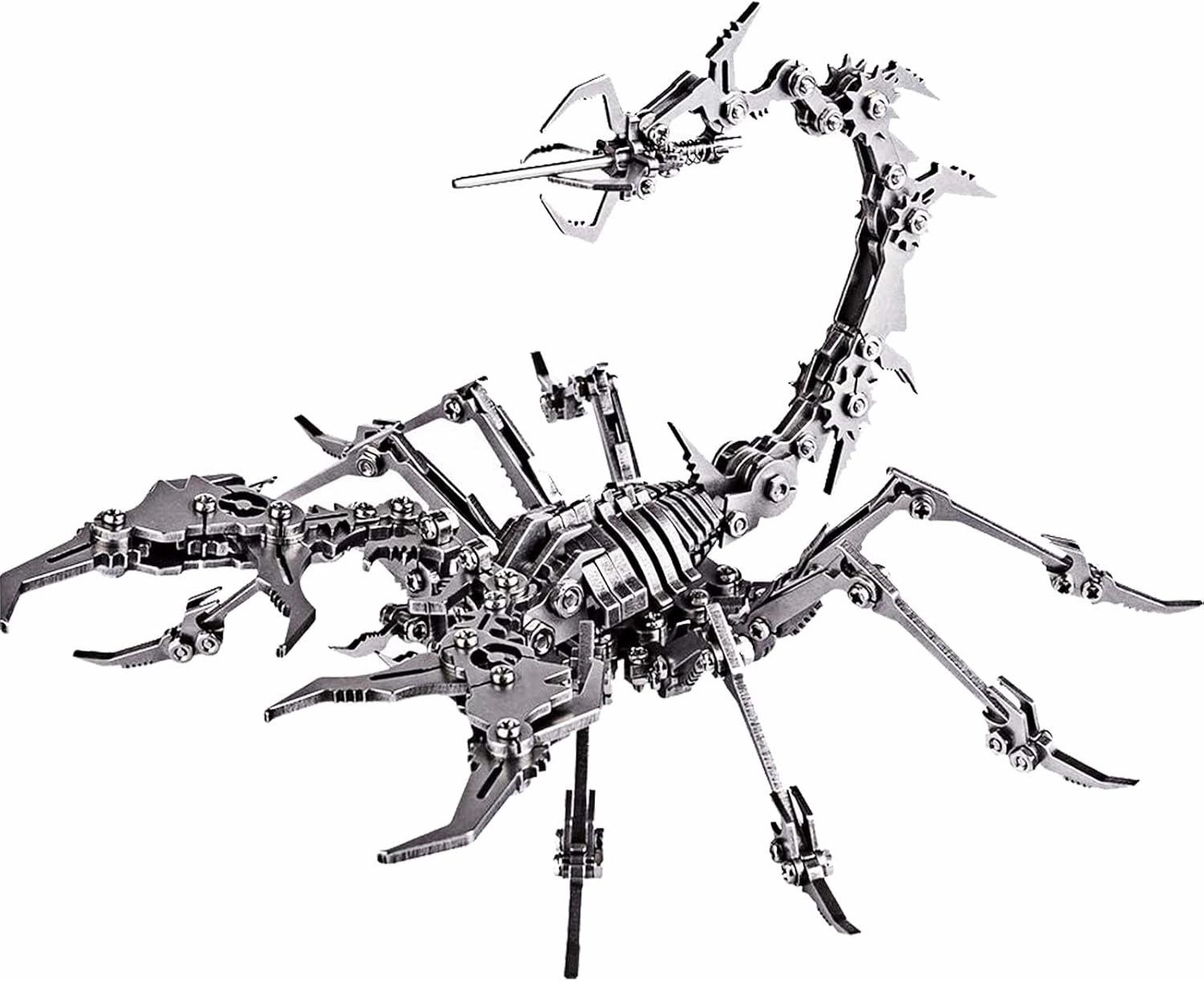 3D Metal Puzzle Scorpion for Adults, DIY 3D Metal Model Kits to Build with Tool, 3D Desktop Model Kits Building Toys for Adults/Teens