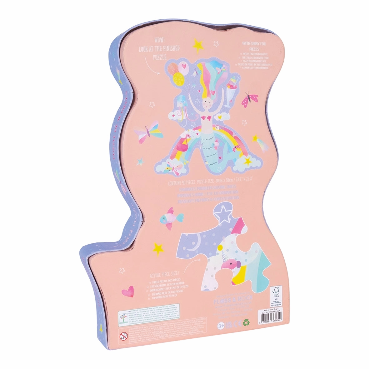 40 Piece Shaped Jigsaw Puzzle | Mermaid
