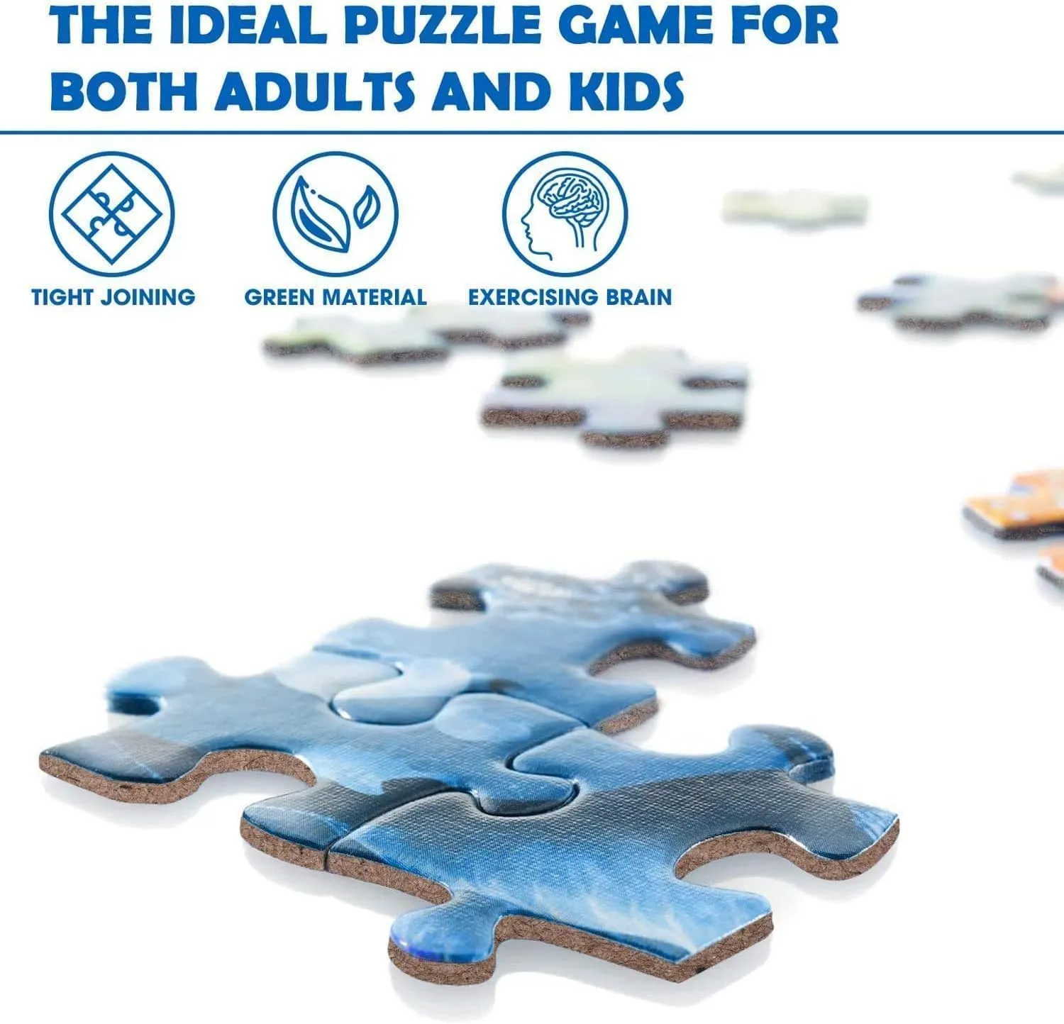 500 Piece Adult Entertainment Jigsaw Puzzle Aerial View Aquarium Bay Puzzle Game for Family Wooden Puzzle Toy Educational Games Puzzles for Home Decor