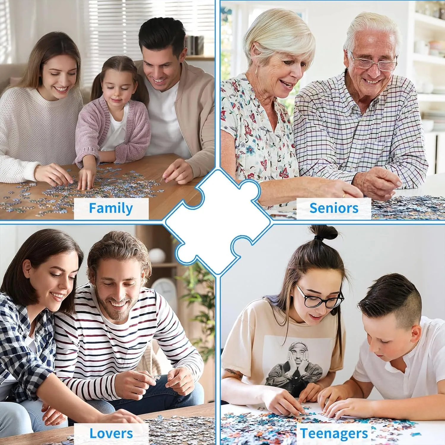 500 Piece Adult Entertainment Jigsaw Puzzle Aerial View Aquarium Bay Puzzle Game for Family Wooden Puzzle Toy Educational Games Puzzles for Home Decor