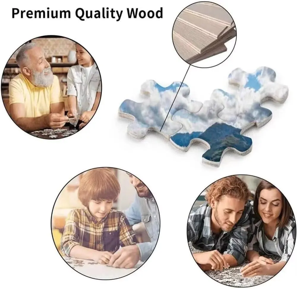 500 Piece Jigsaw Puzzle for Adults Bald Eagle Fishing Nature Challenging and Dynamic Majestic Puzzle Game for Nature Lovers Adults Wall Decor Gift Family Game Night Fun