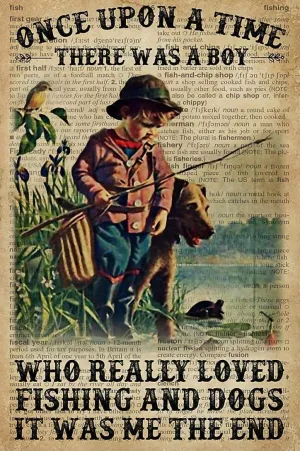 500 Piece Jigsaw Puzzles for Adults Once Upon A Time Fishing and Dogs Wooden Jigsaw Puzzle for Adults and Kids Educational Puzzle Decorations Gift