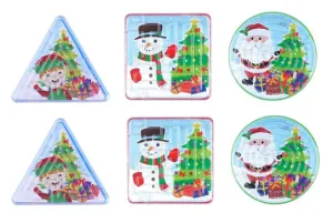 6 Christmas Maze Puzzles