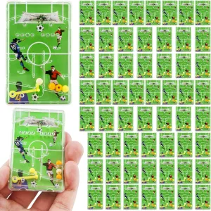 60 Pcs Mini Pinball Machine Football Maze Puzzles Pinball Games Soccer Pinball Toys for Kids Classroom Prizes Children's Day Birthday Football Theme Party Favors