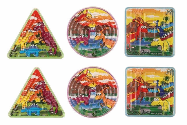 6 Dinosaur Maze Puzzles