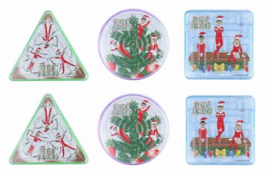6 Elfin' Around Christmas Maze Puzzles