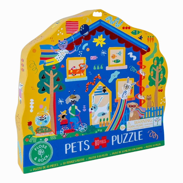 80 Piece Puzzle, Pets