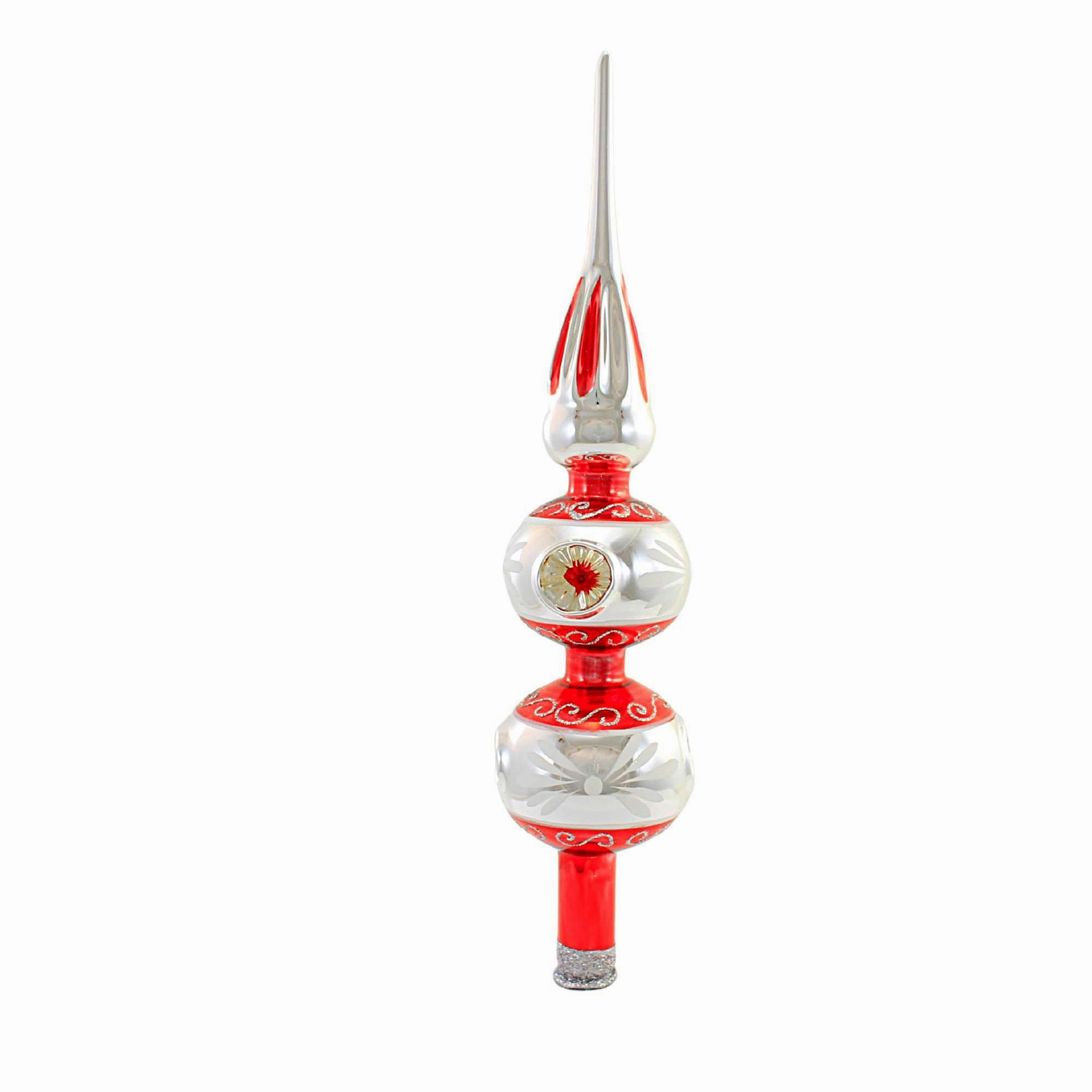 (57721) Holiday Floral Tree Topper