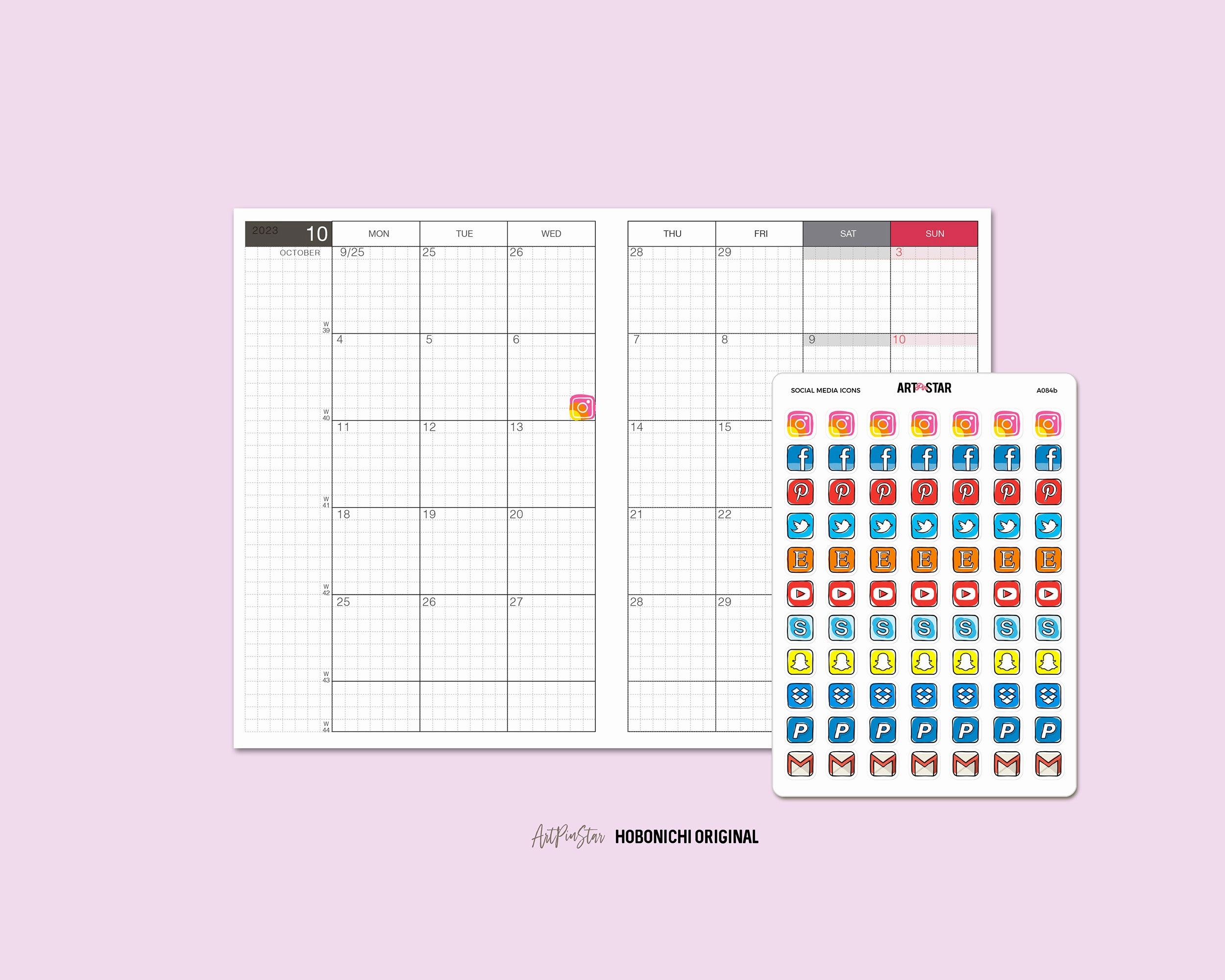 A058 | Music Letter, Colorful