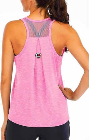Active Shirts for Women for Dance Sleeveless Fitness Workout Gym Athletic Racerback Tank Tops Sports Yoga