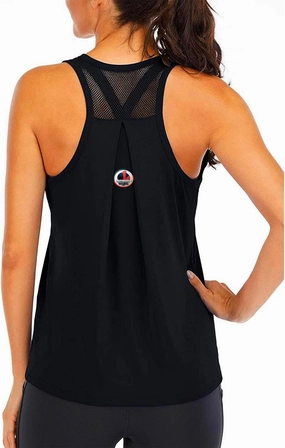 Active Shirts for Women for Dance Sleeveless Fitness Workout Gym Athletic Racerback Tank Tops Sports Yoga