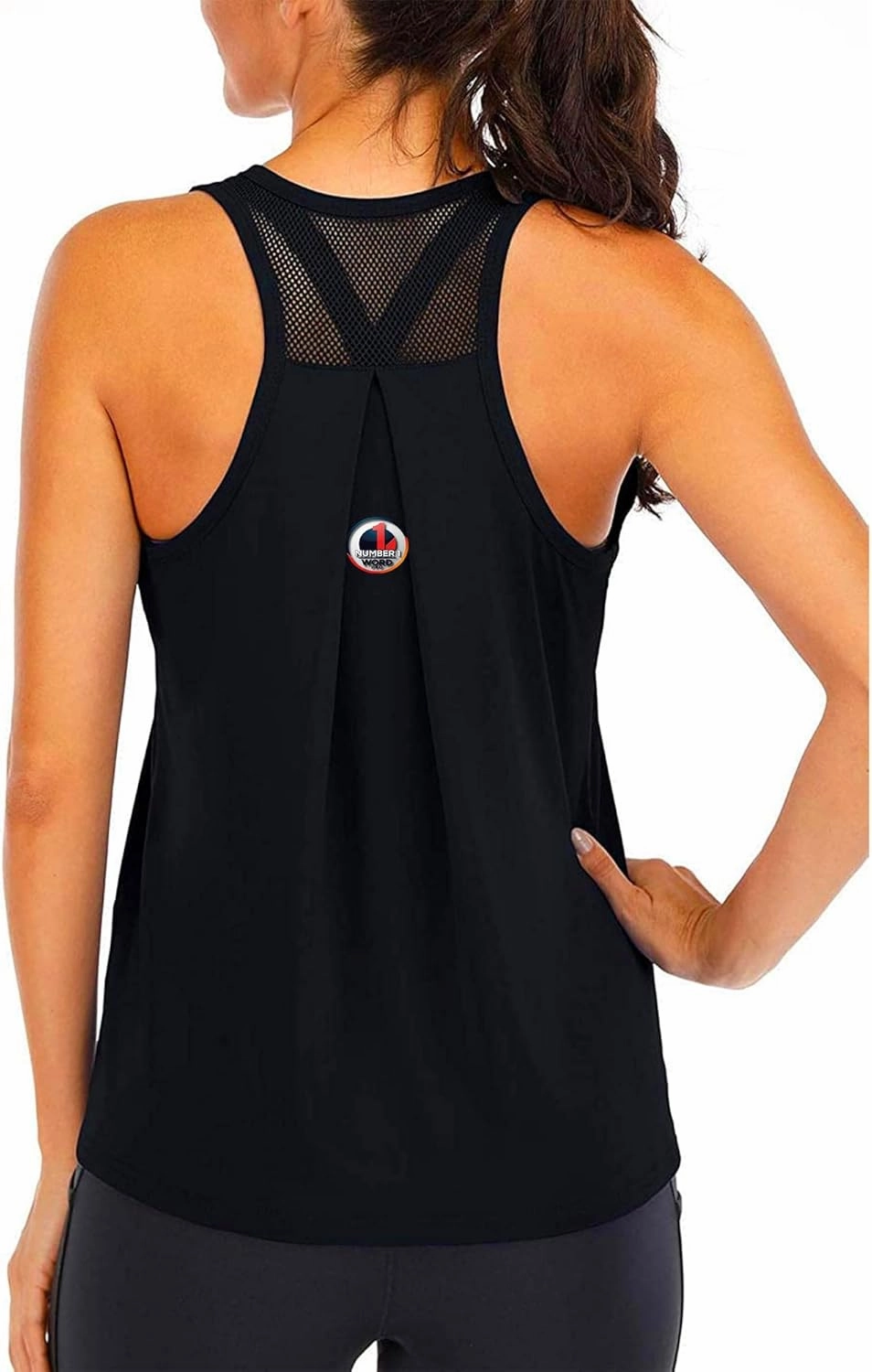 Active Shirts for Women for Dance Sleeveless Fitness Workout Gym Athletic Racerback Tank Tops Sports Yoga