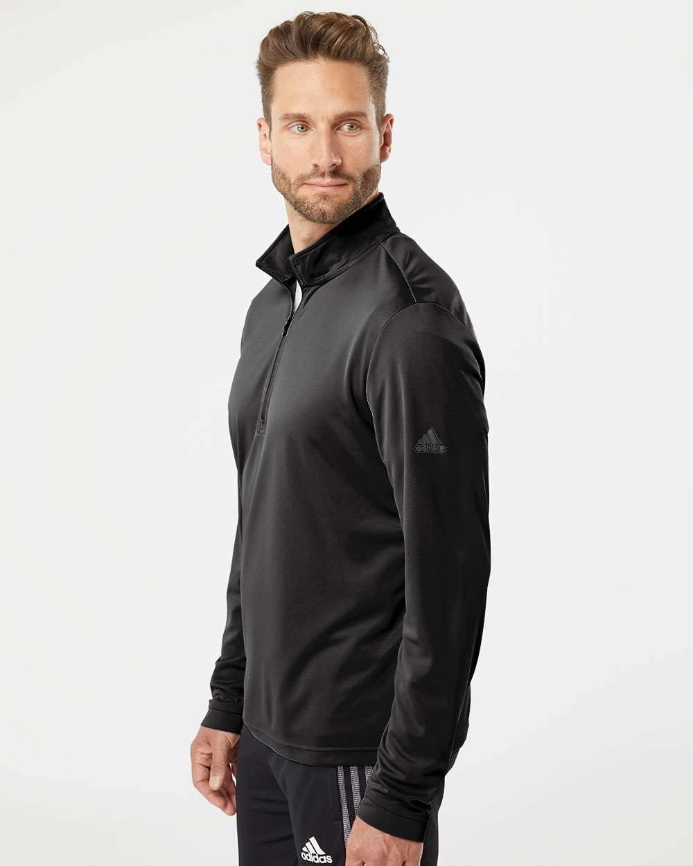 adidas - Lightweight Quarter-Zip Pullover - A401