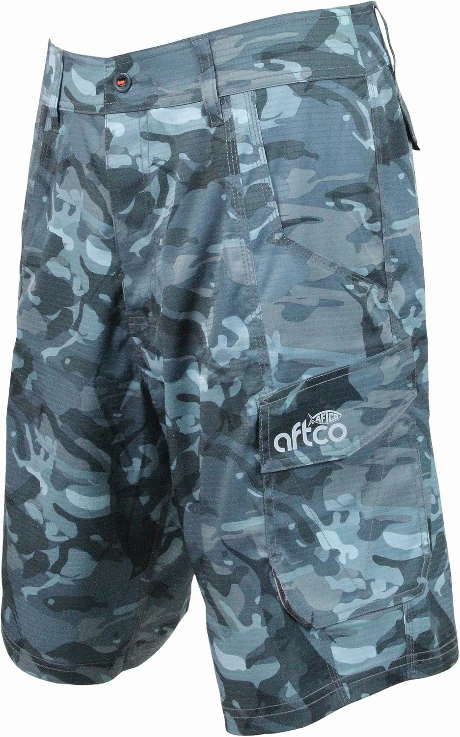 AFTCO Tactical Fishing Shorts Blue Camo