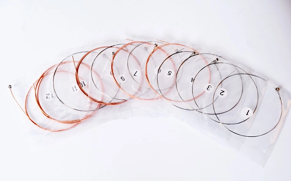 Alice A2012 12 Strings Acoustic Guitar Strings 010-026 Musical Instrument Guitar Parts Accessories 12 Guitarrra Strings 1 Set
