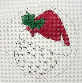 Alice Peterson X533 Golf Ball Santa Hat