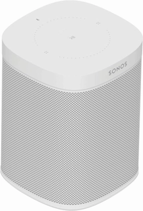 All-new Sonos One - Smart Speaker with Alexa voice control built-In. Compact size with incredible sound for any room. (white) (Renewed)