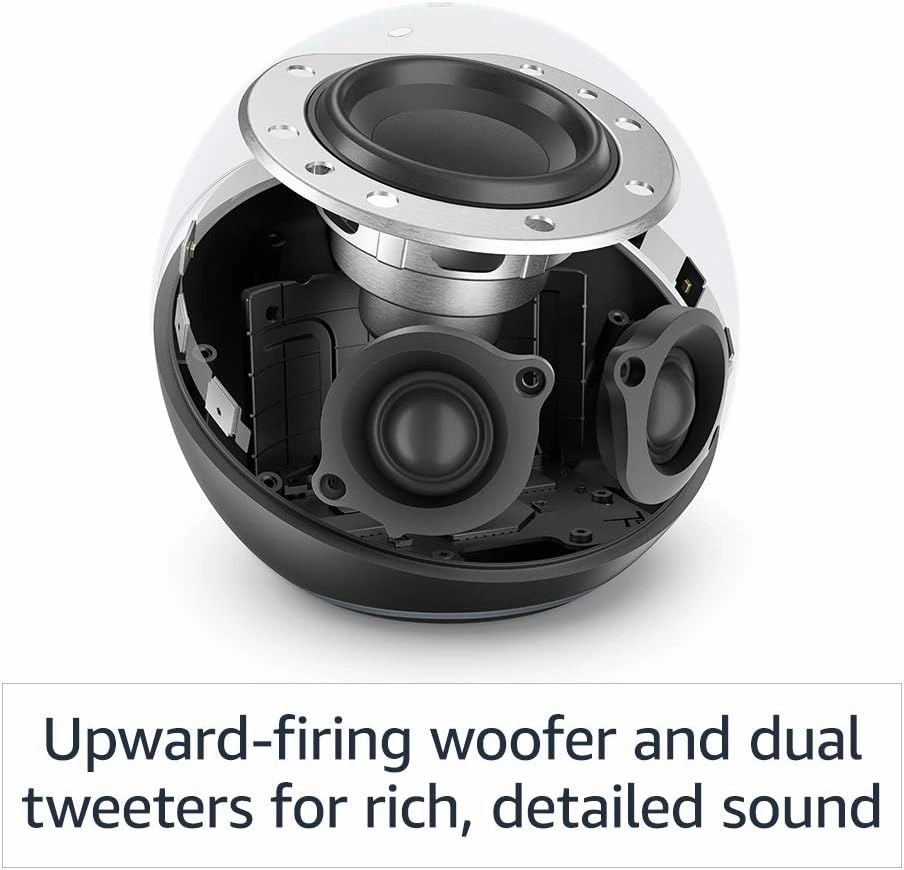 Amazon Echo (newest model), Alexa speaker with premium sound, Ideal for large bedrooms, living rooms and kitchens, Charcoal