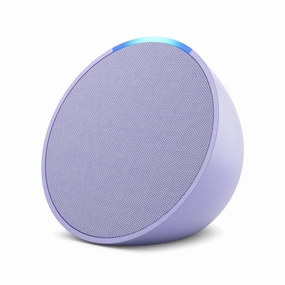 Amazon Echo Pop| Smart speaker with Alexa and Bluetooth| Loud sound, balanced bass, crisp vocals| Purple