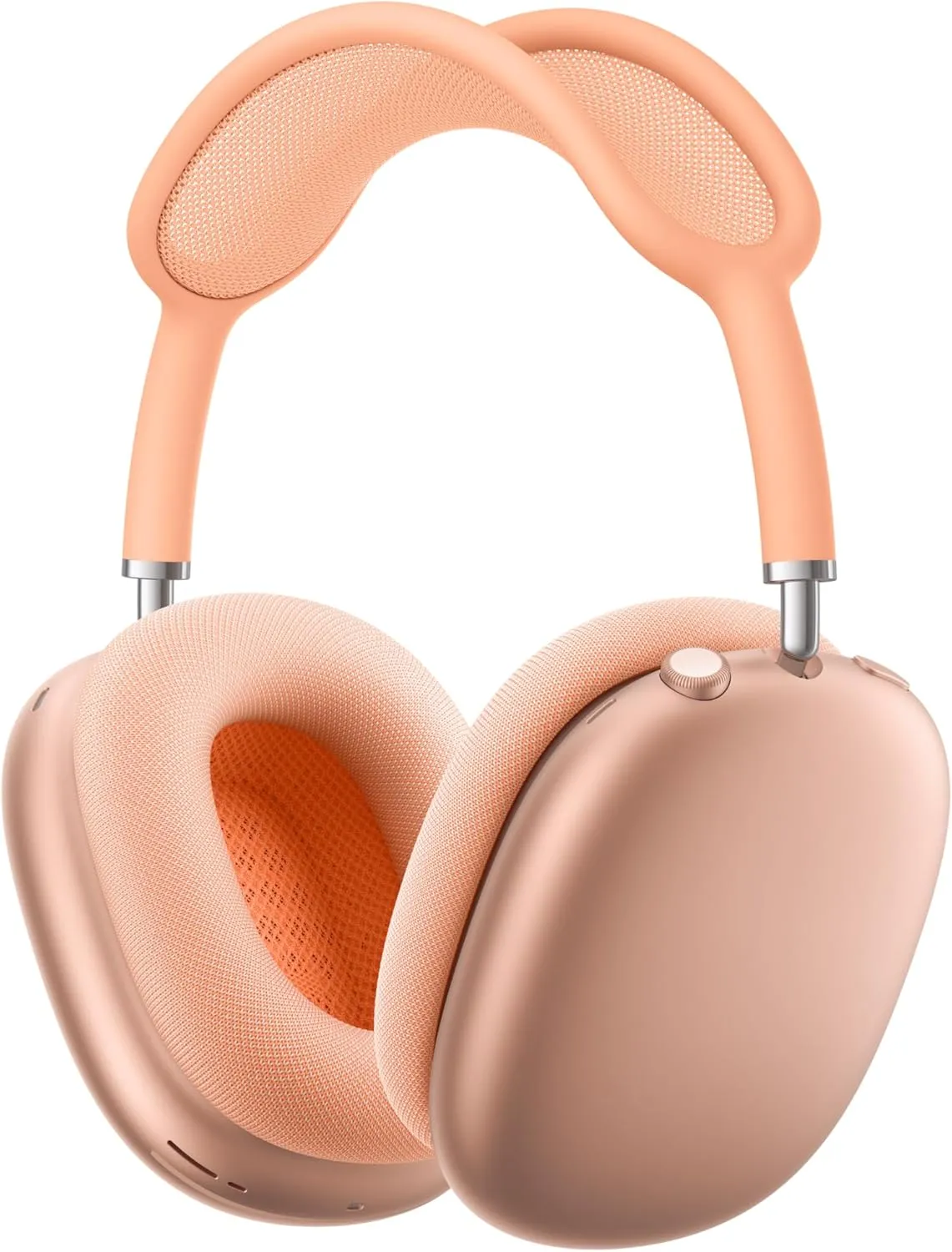 Apple AirPods Max Wireless Over-Ear Headphones, Pro-Level Active Noise Cancellation, Transparency Mode, Personalized Spatial Audio - Orange with AppleCare  (2 Years)
