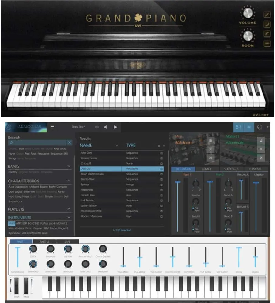 Arturia KeyLab Essential 88-88-Key Semi Weighted USB MIDI Keyboard Controller