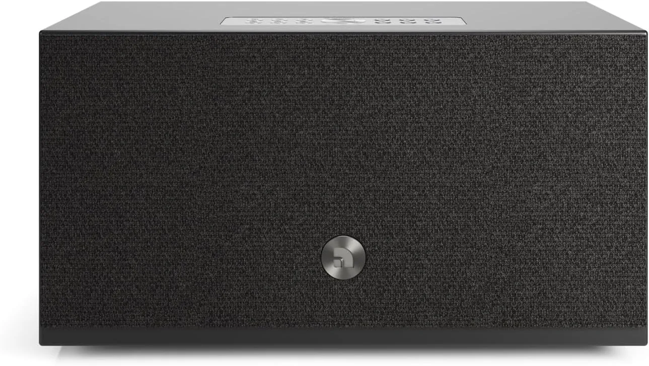 Audio Pro C10 MKII Wireless Speaker, WiiM Edition | High-Fidelity Sound, Multi-Room, Bluetooth, Wi-Fi | Compatible with AirPlay 2, Google Cast, Siri, WiiM Home App, Stream Spotify, TIDAL & More, Black