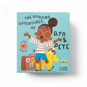 Aya and Pete City Jigsaw Puzzles Set