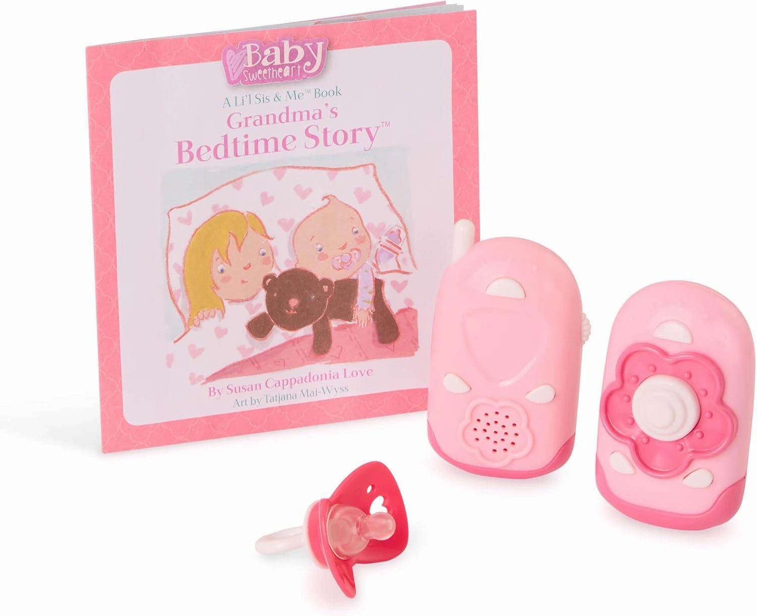 Baby Sweetheart by Battat – Bed Time 12-inch Soft-Body Newborn Baby Doll with Easy-to-Read Story Book and Accessories