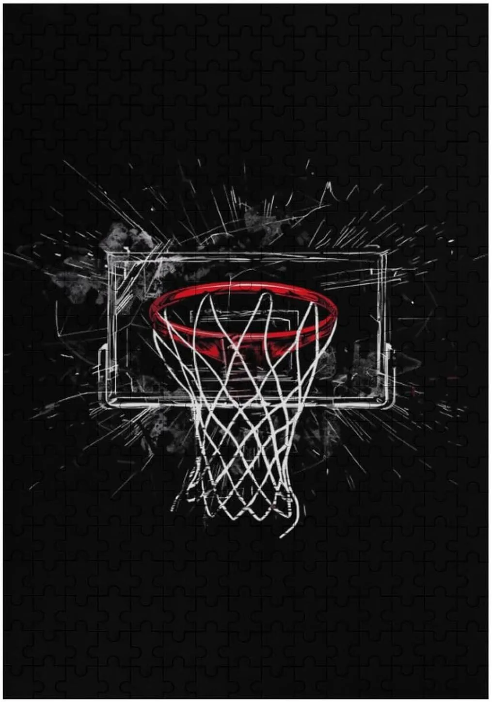 Basketball Hoop Custom Wooden Jigsaw Puzzles Wall Art Painting Picture Funny Gifts Decoration 300/500/1000 Piece