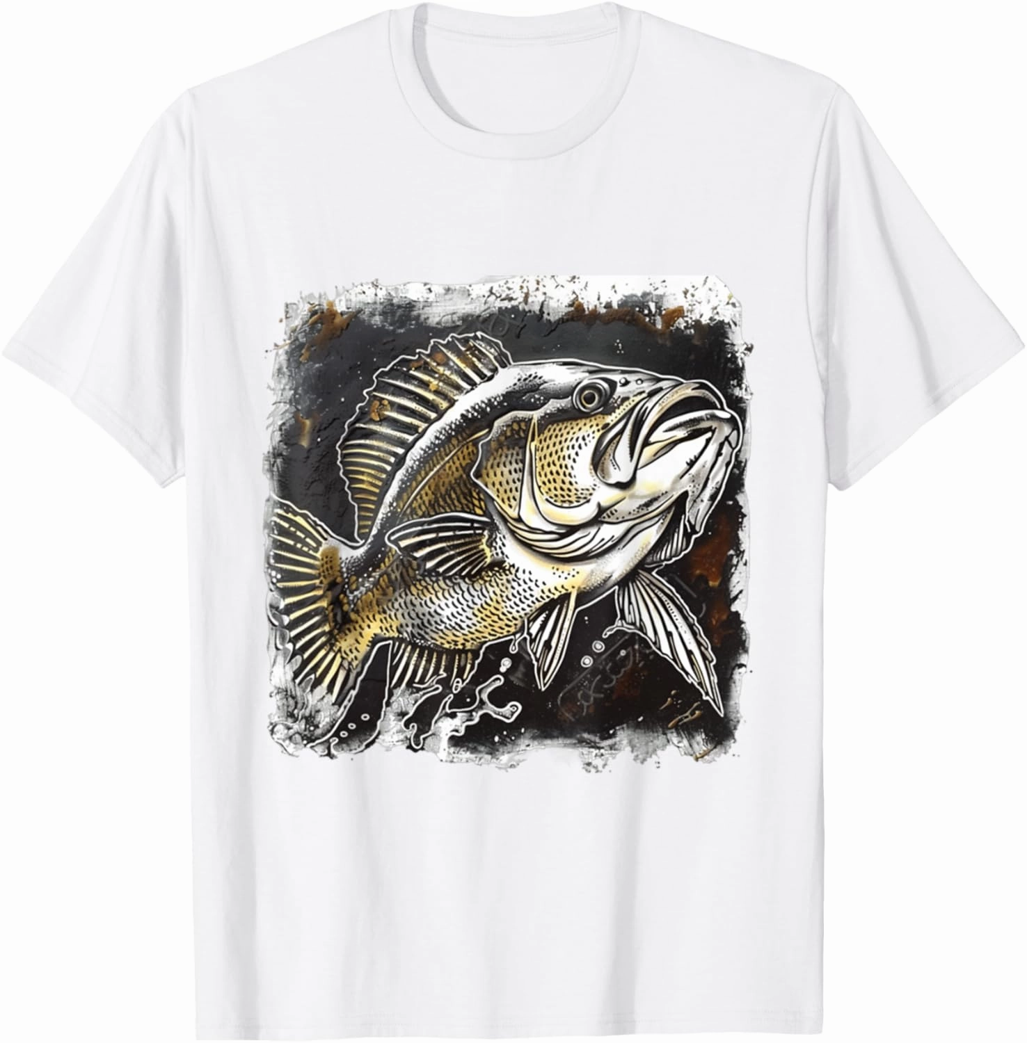 Bass Whisperer bass fisherman fishing for bass T-Shirt