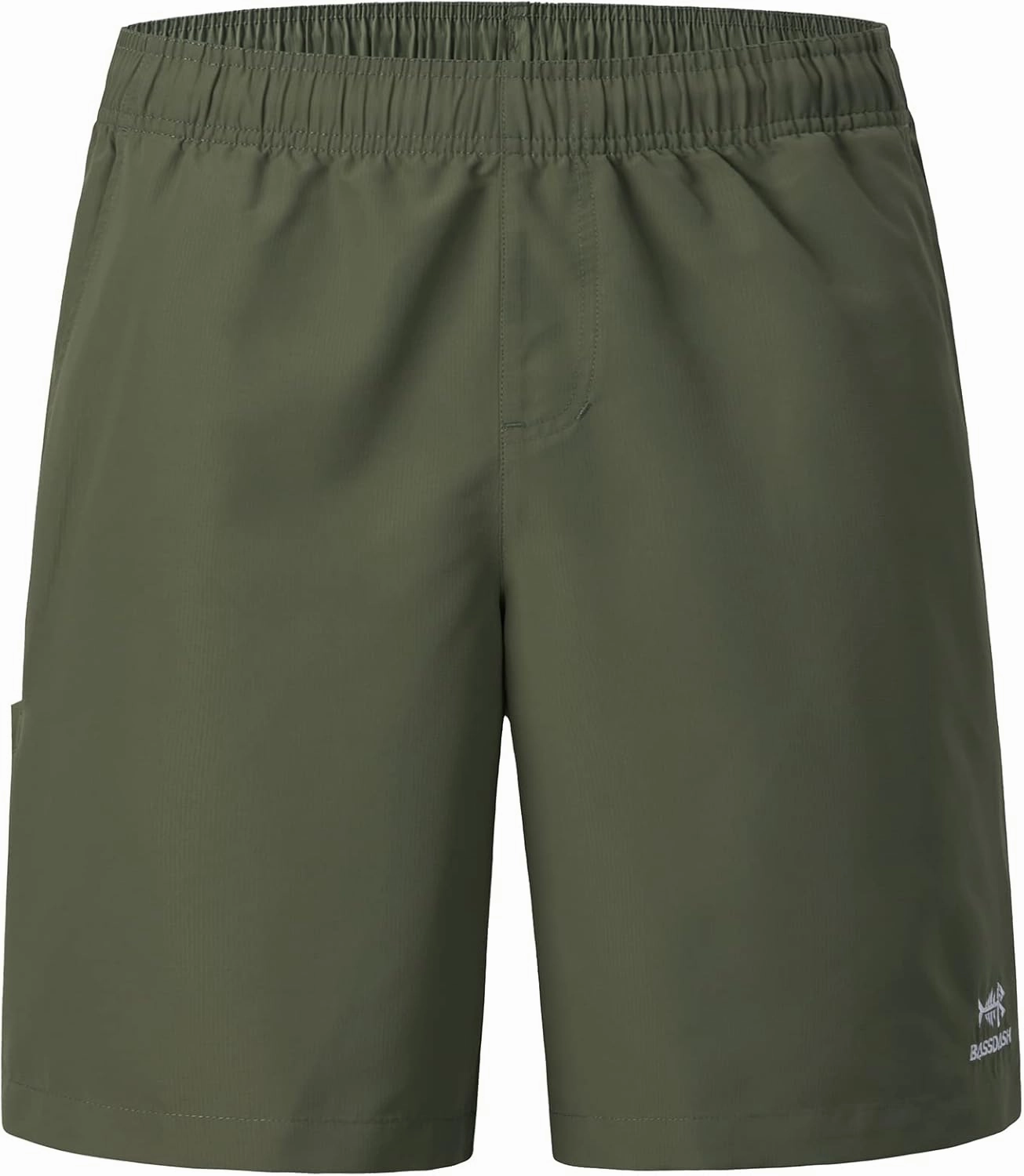 BASSDASH Men's 8''Fishing Water Shorts Quick Dry UPF 50  Lightweight Cargo Hiking Kayaking Casual Bottom