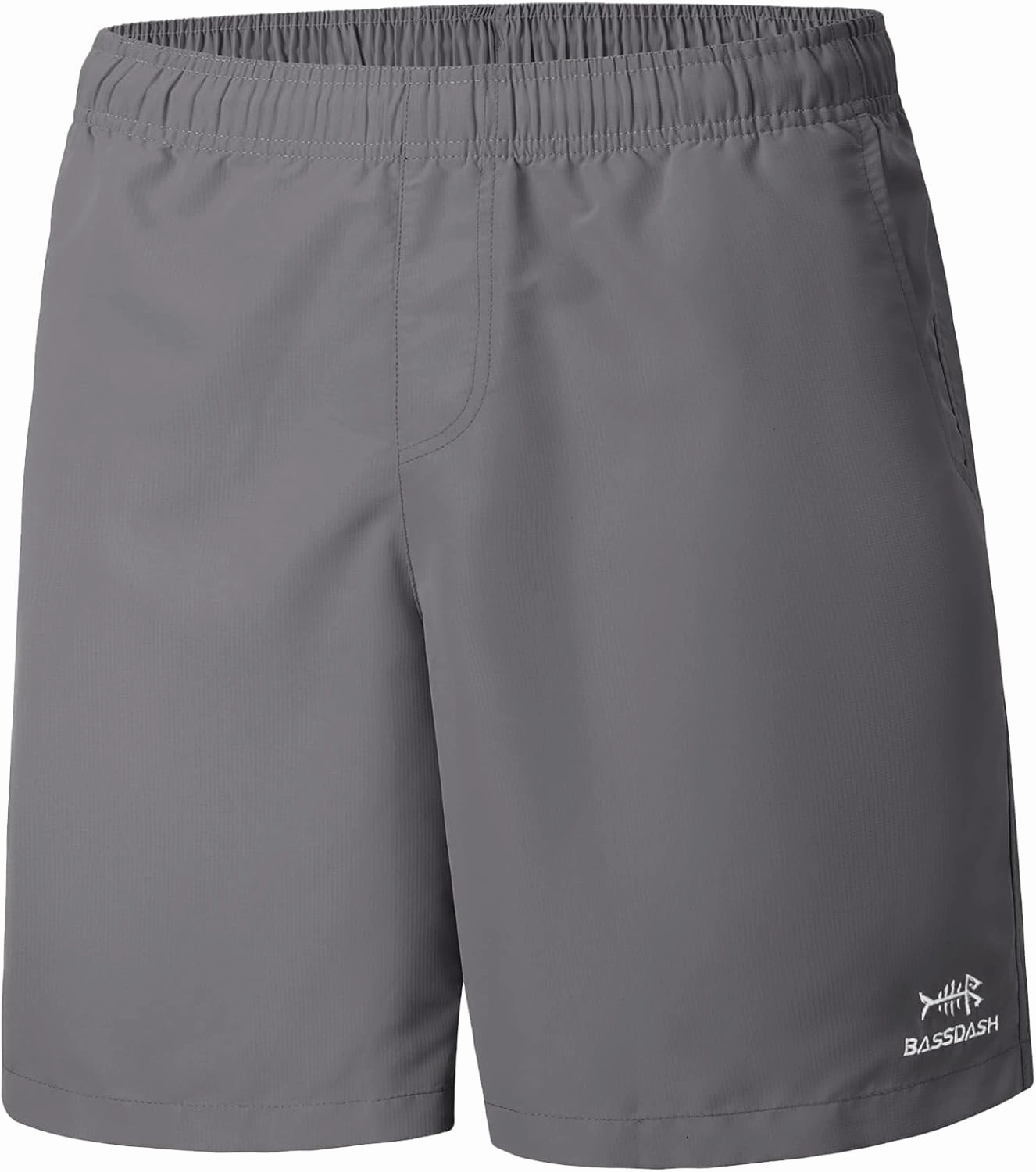 BASSDASH Men's 8''Fishing Water Shorts Quick Dry UPF 50  Lightweight Cargo Hiking Kayaking Casual Bottom