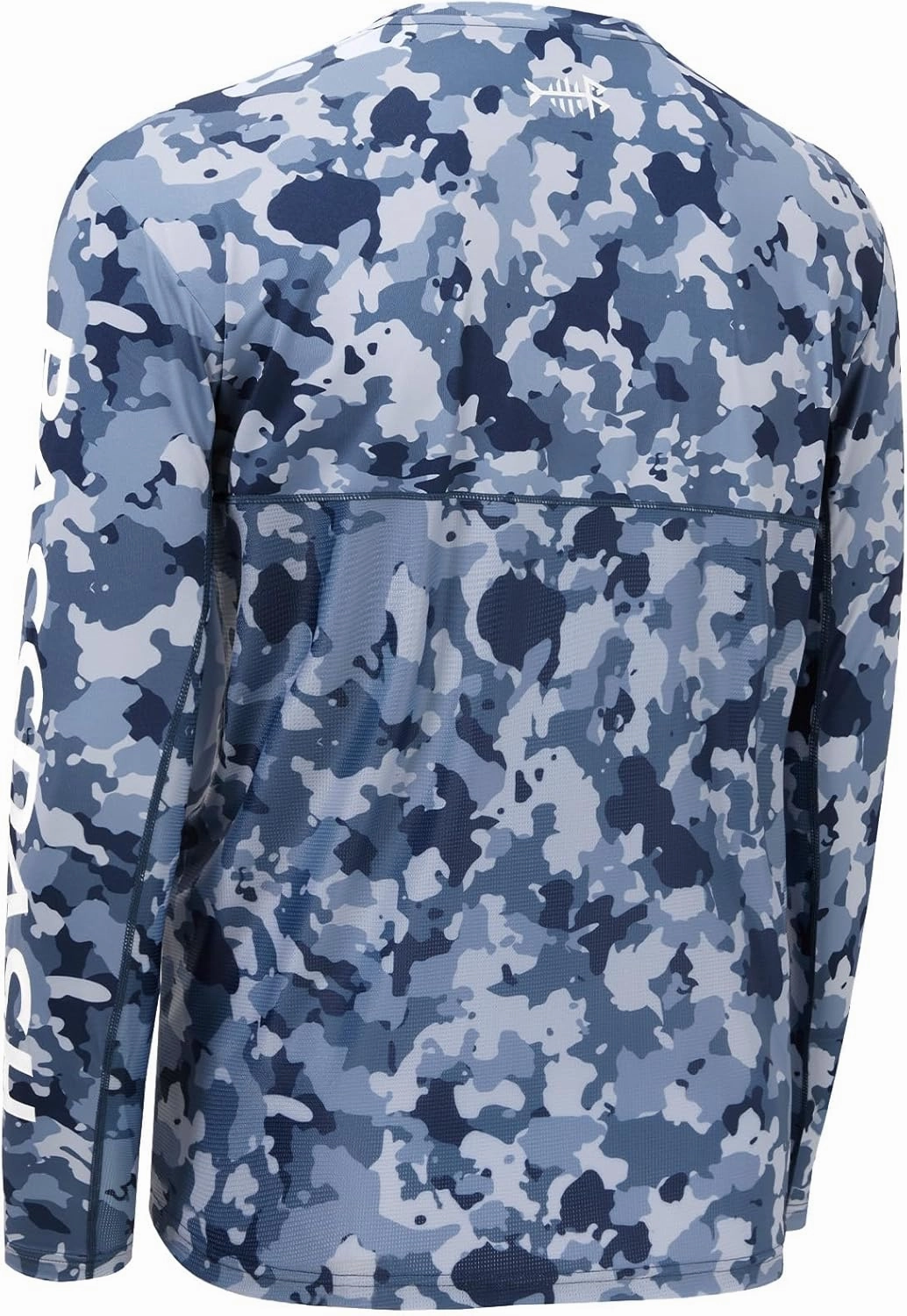 BASSDASH Men’s Camo Fishing Shirts UPF 50  Long Sleeve Quick Dry Lightweight T-Shirts for Outdoor Hiking Kayaking FS37M